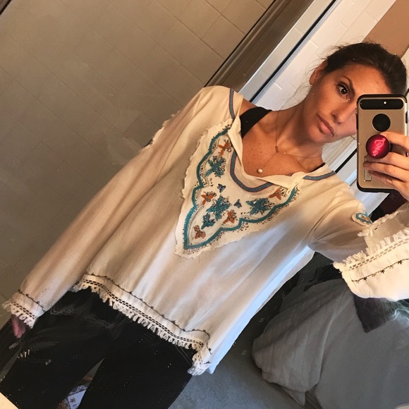 VINTAGE HAVANA BOHO TOP - Picture 5 of 5